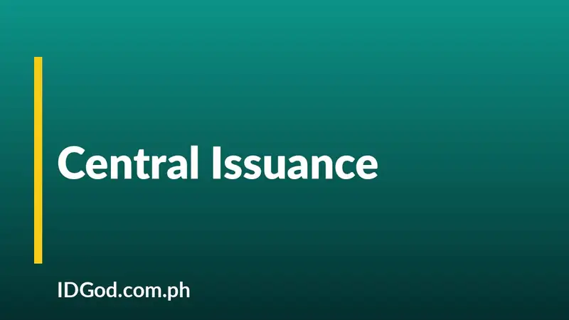 Central Issuance vs Over the Counter ID Cards