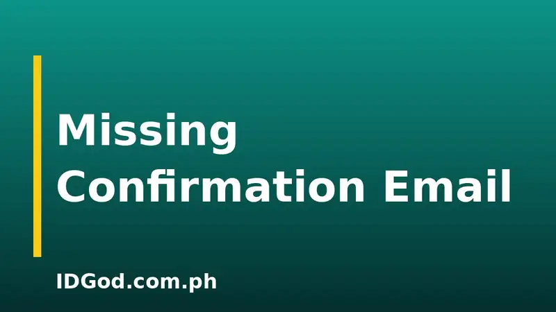 What to Do If You Did Not Get Your Order Confirmation Email