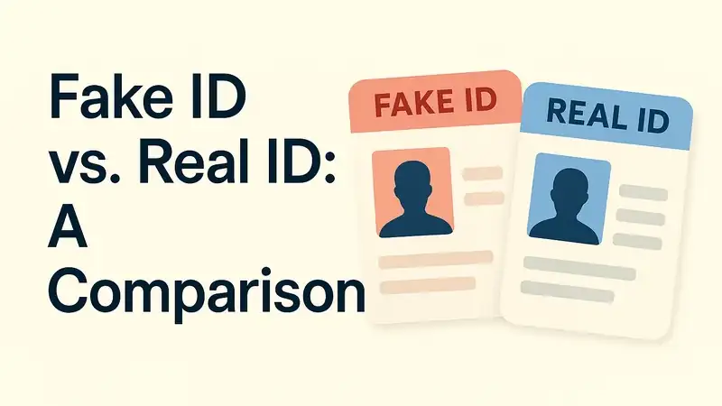 Fake ID Vs Real ID Comparison