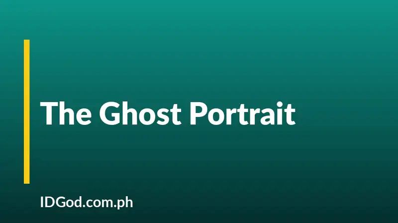 The Ghost Portrait on a Driver's License