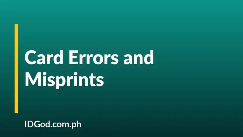 How DMV Card Errors and Misprints Get Corrected