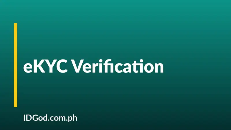How eKYC Identity Verification Works