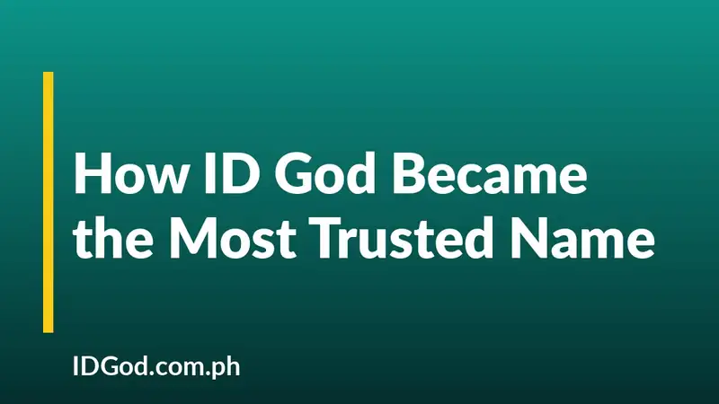 How ID God Became the Most Trusted Name