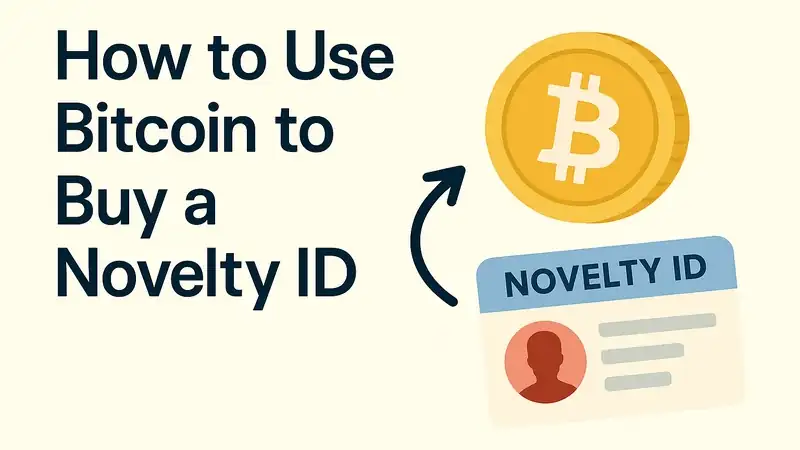 How To Use Bitcoin To Buy Fake ID