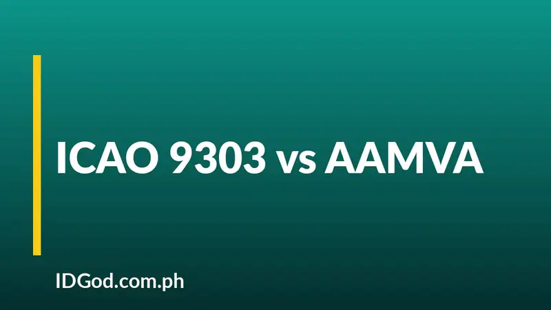 ICAO 9303 Passport Standards vs AAMVA Licenses