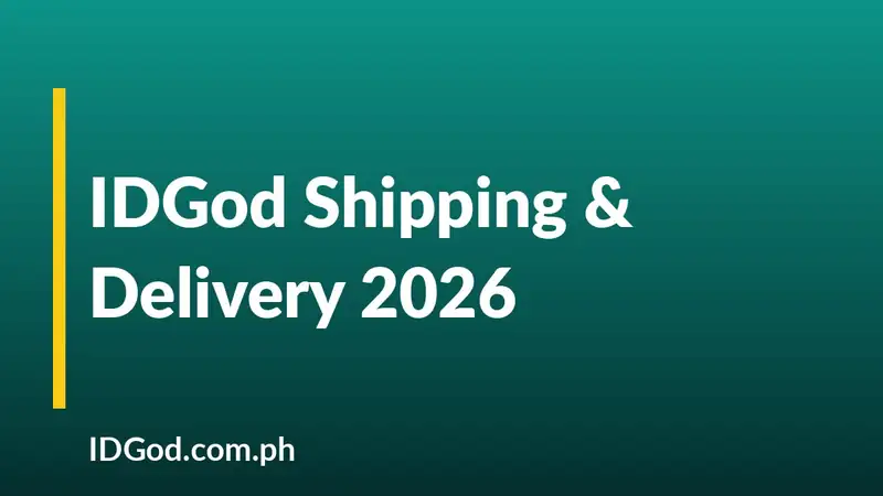 IDGod Shipping & Delivery 2026: Order to Mailbox Guide