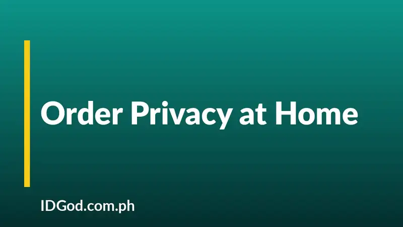 Keeping Your Order Private When You Live With Others