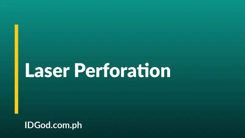 Laser Perforation: The State Outline That Glows When Backlit