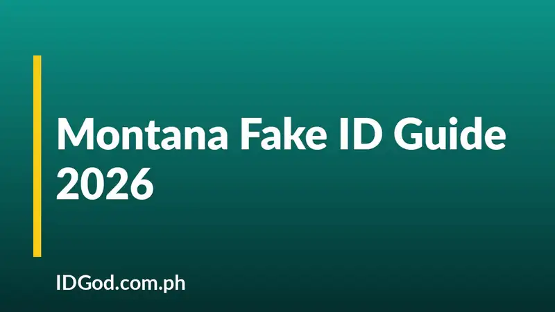 Montana Fake ID Guide 2026: Undetectable MT IDs by IDGod