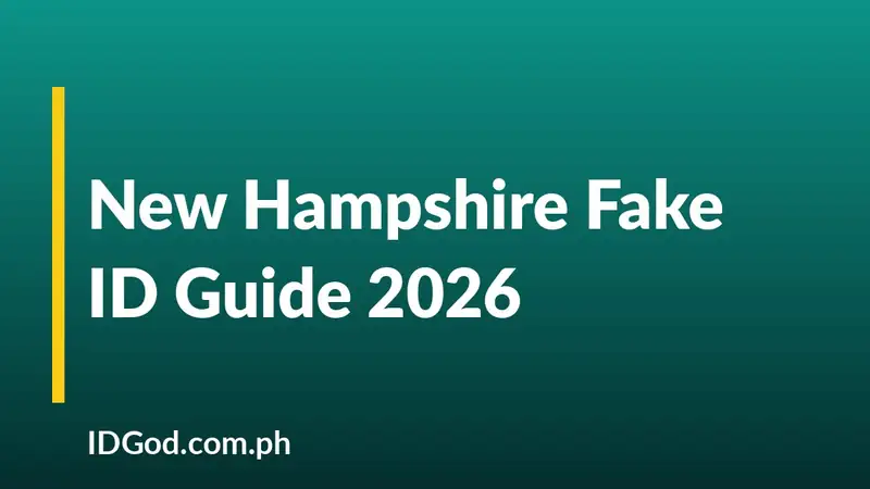 New Hampshire Fake ID Guide 2026: Undetectable NH IDs by IDGod