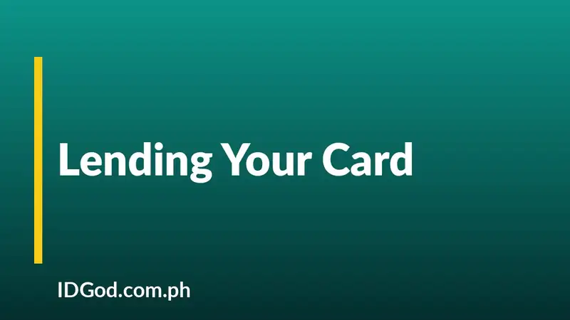 The Risks of Lending Your ID to Someone Else