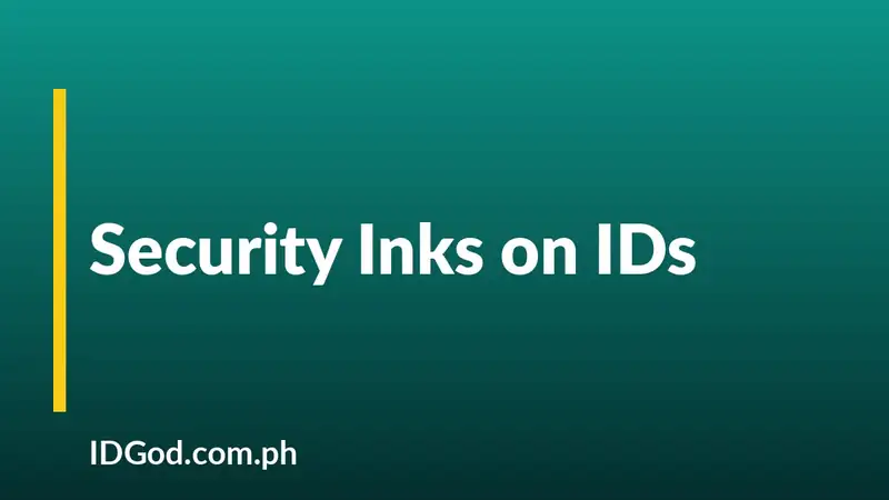 Security Inks Beyond UV: Thermochromic, Infrared, and Metameric