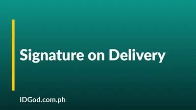 Signature Required Deliveries Explained