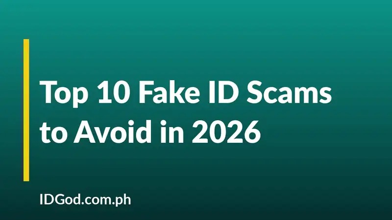 Top 10 Fake ID Scams to Avoid in 2026