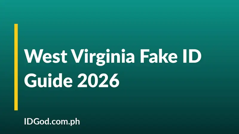 West Virginia Fake ID Guide 2026: Undetectable WV IDs by IDGod