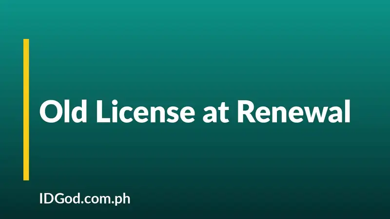 What Happens to Your Old License When You Renew It