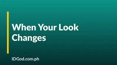 When Your Appearance Changes After You Order
