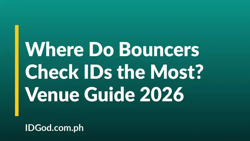 Where Do Bouncers Check IDs the Most? Venue Guide 2026