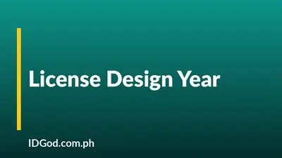 Why the License Design Year Matters When You Order
