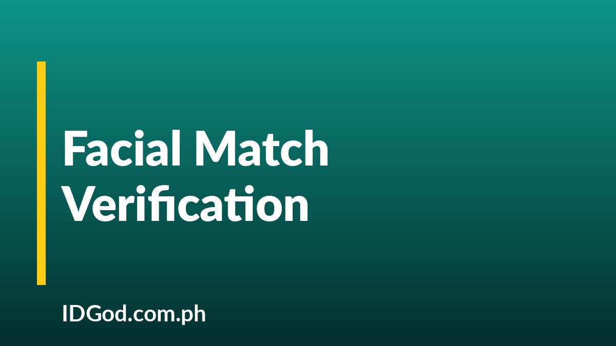 How Biometric Facial Matching Verification Works
