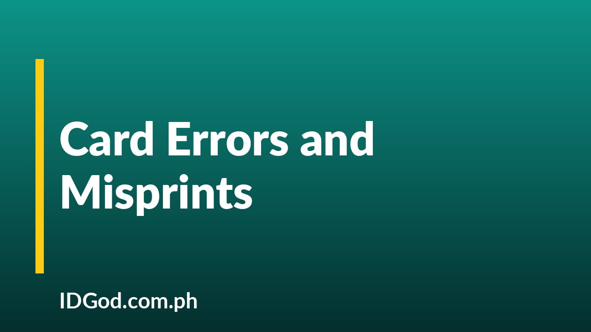 How DMV Card Errors and Misprints Get Corrected