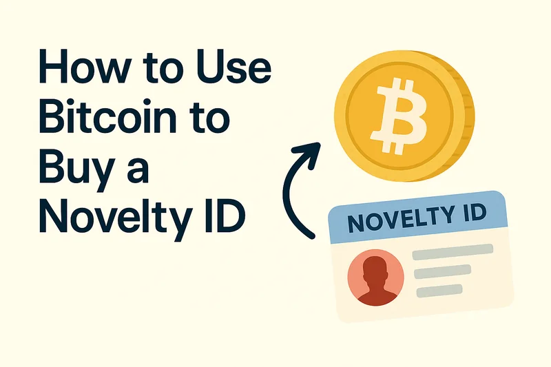 How To Use Bitcoin To Buy Fake ID