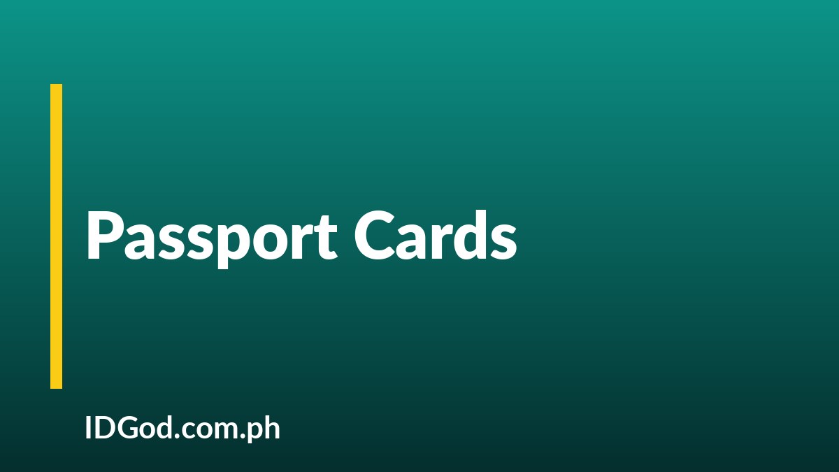The Passport Card and How It Compares to a License