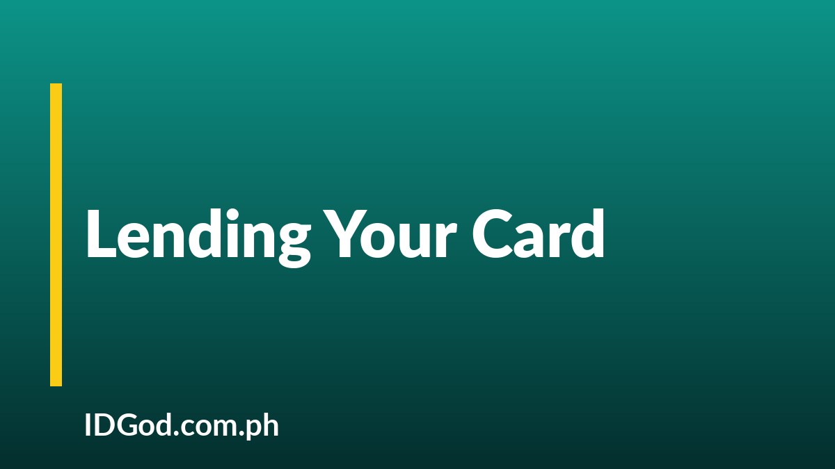 The Risks of Lending Your ID to Someone Else
