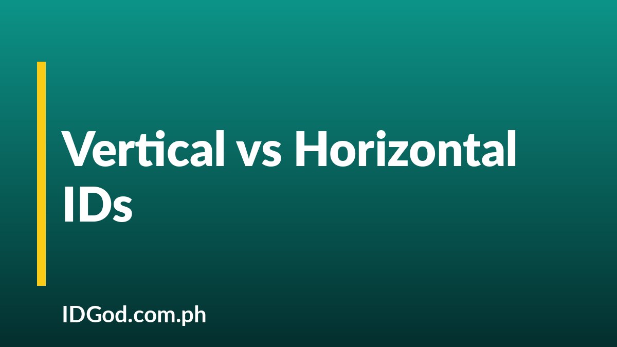 Vertical vs Horizontal Driver's Licenses: The Under-21 Format