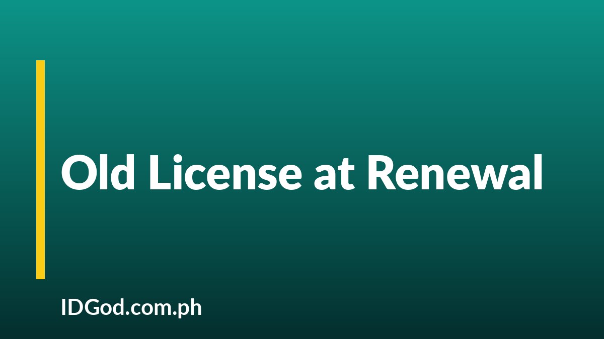 What Happens to Your Old License When You Renew It