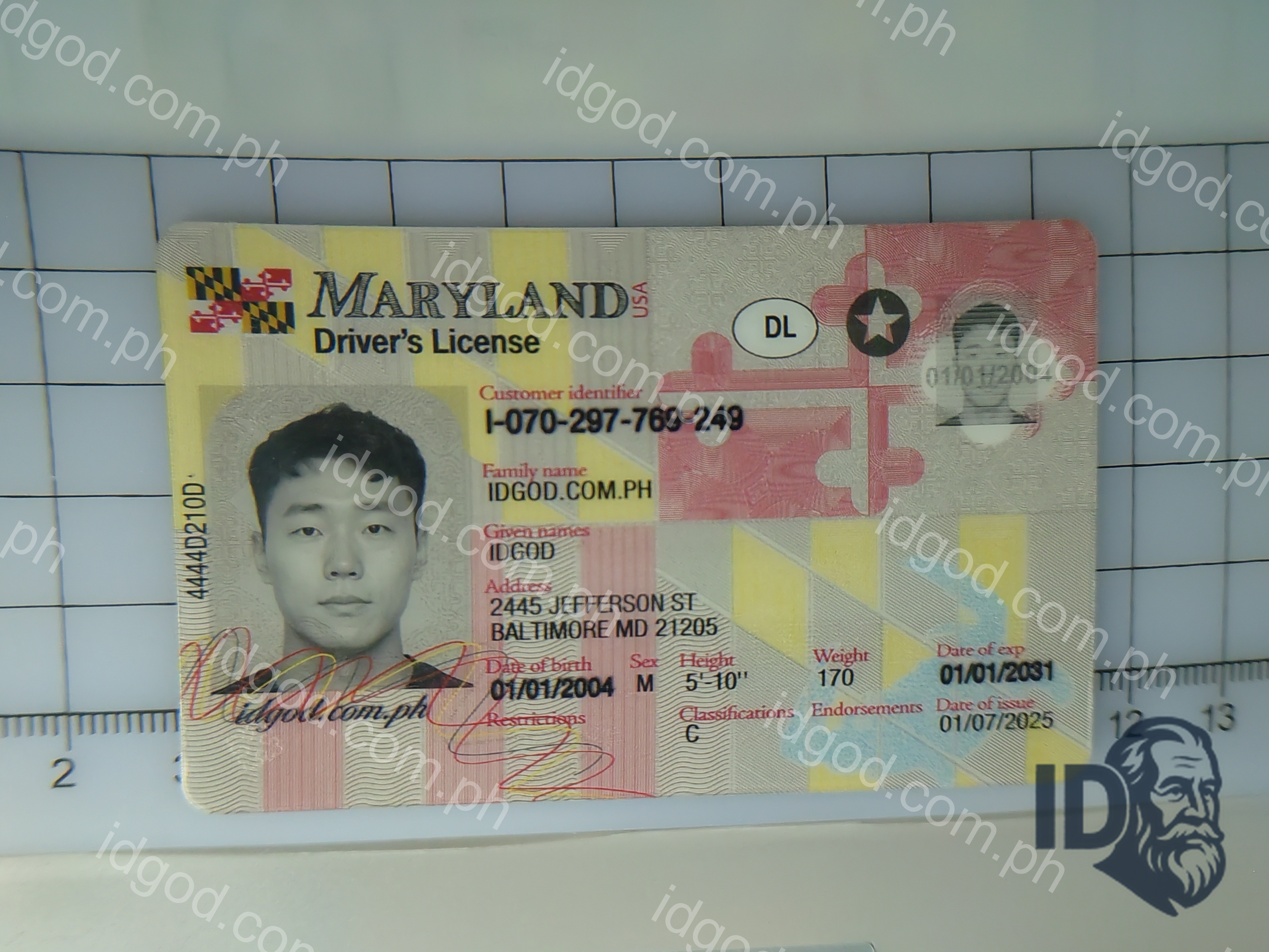 Maryland Fake ID