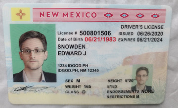 Premium New Mexico Fake IDs with Holograms & UV Security