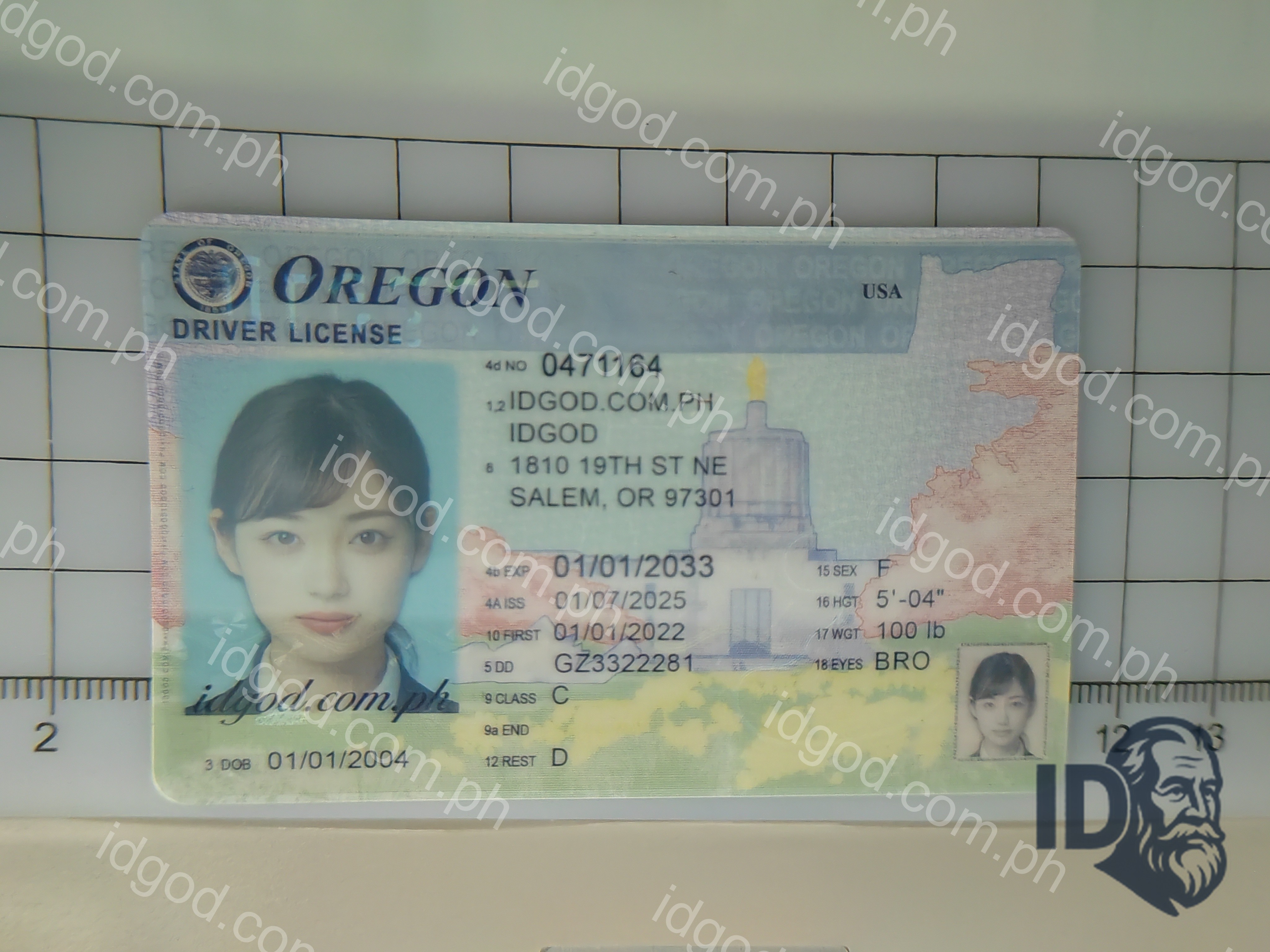 Oregon Fake ID