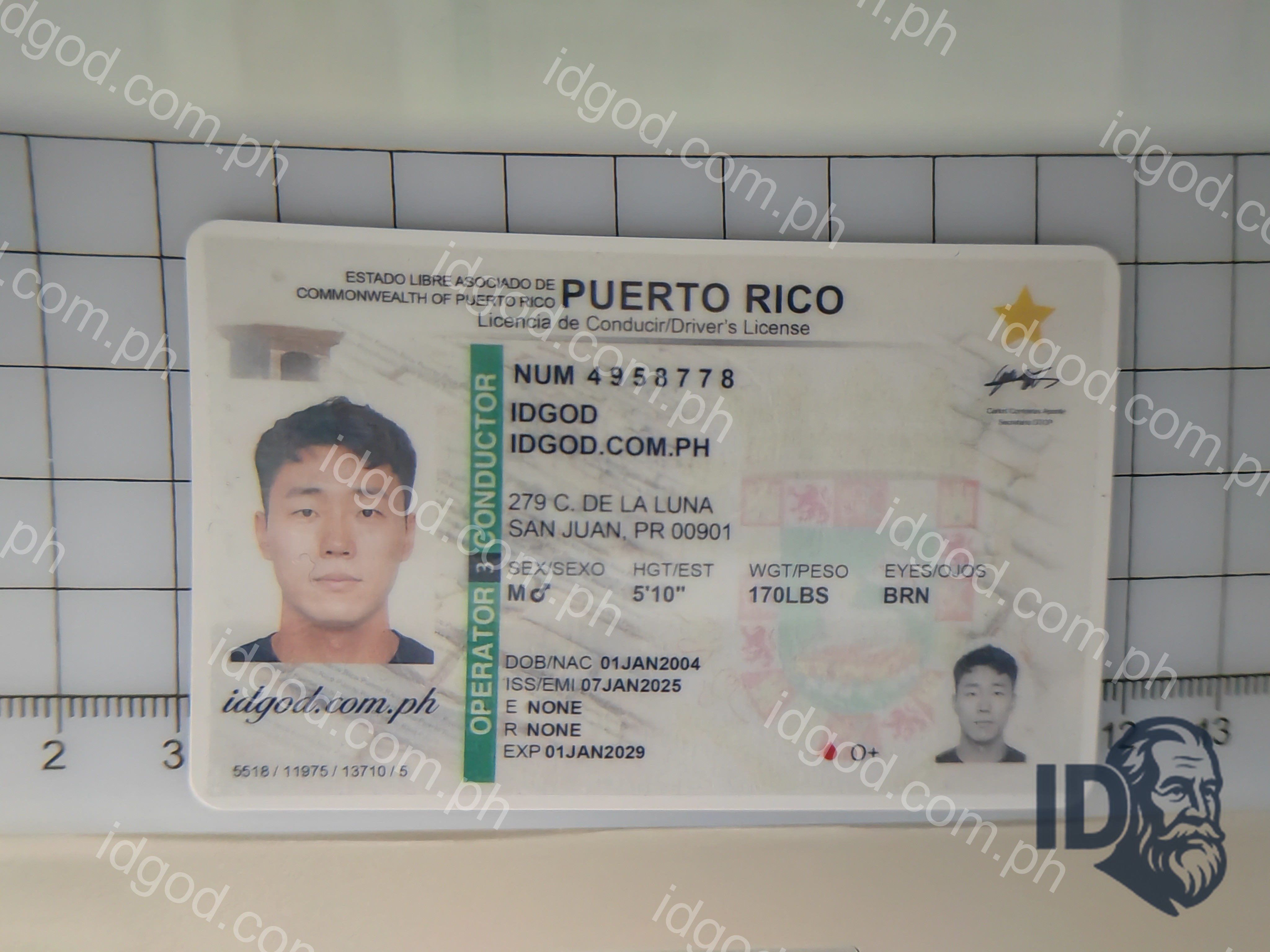 Puerto Rico Fake ID