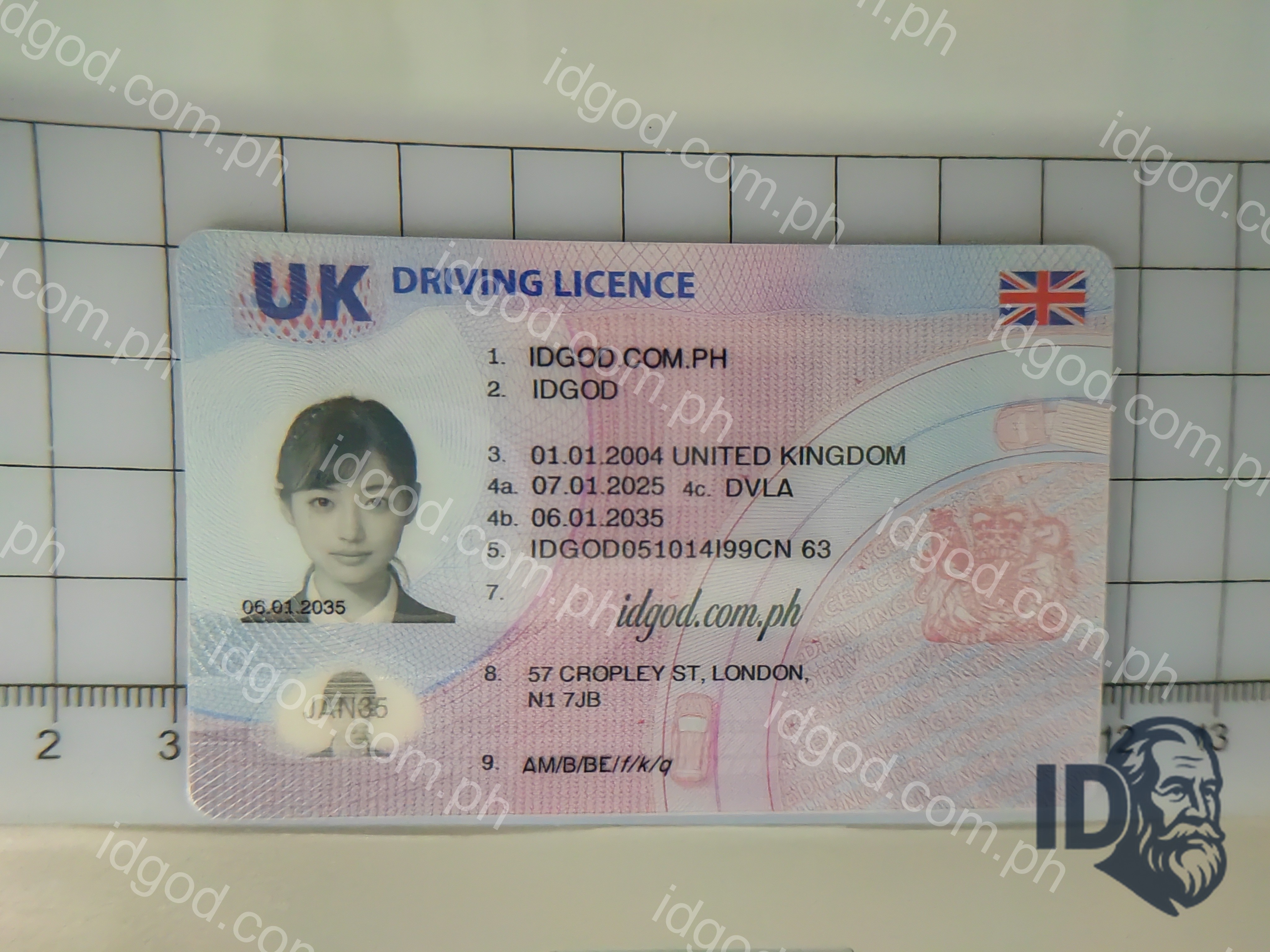 United Kingdom Fake ID