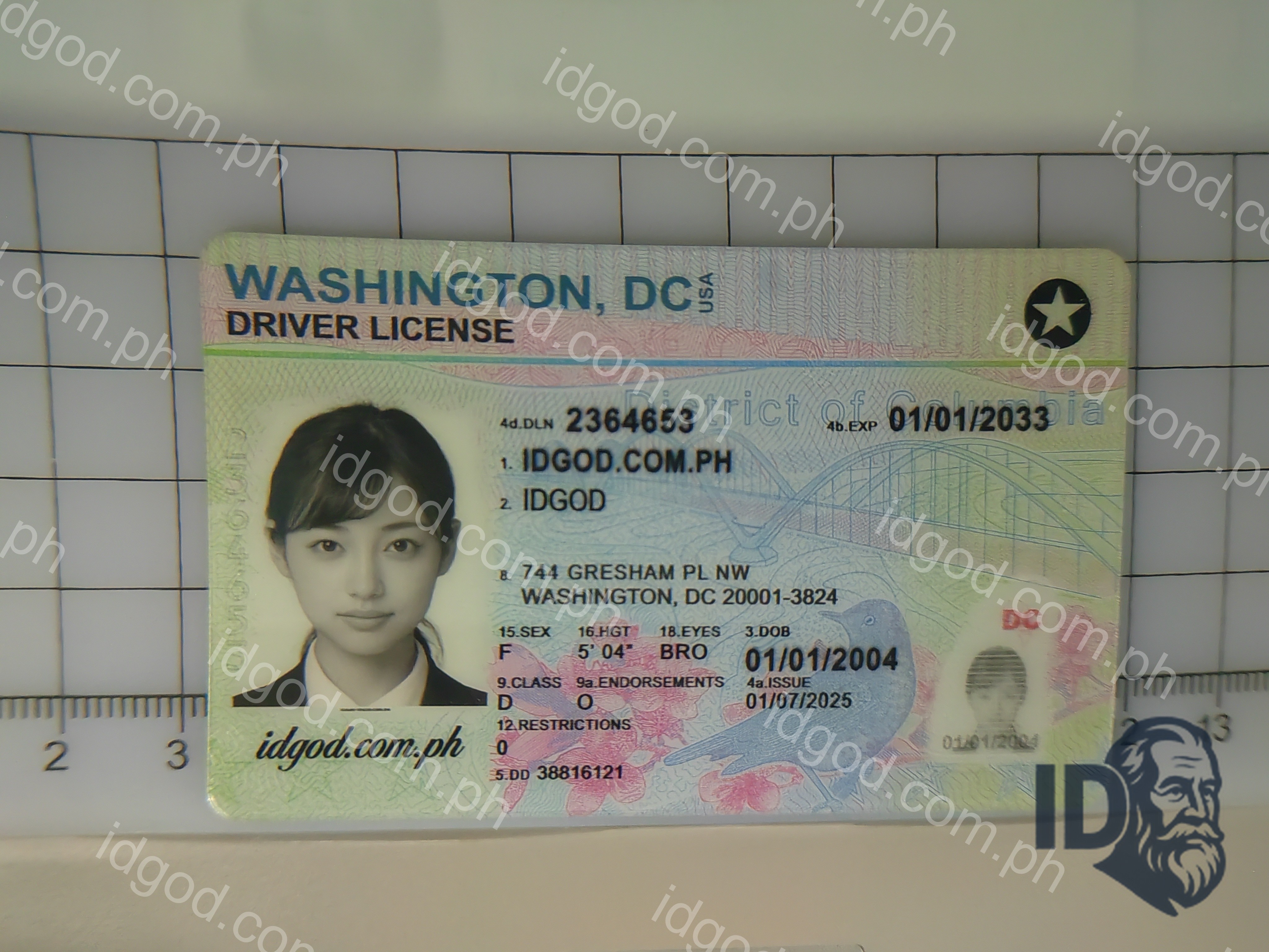 Washington DC Fake ID
