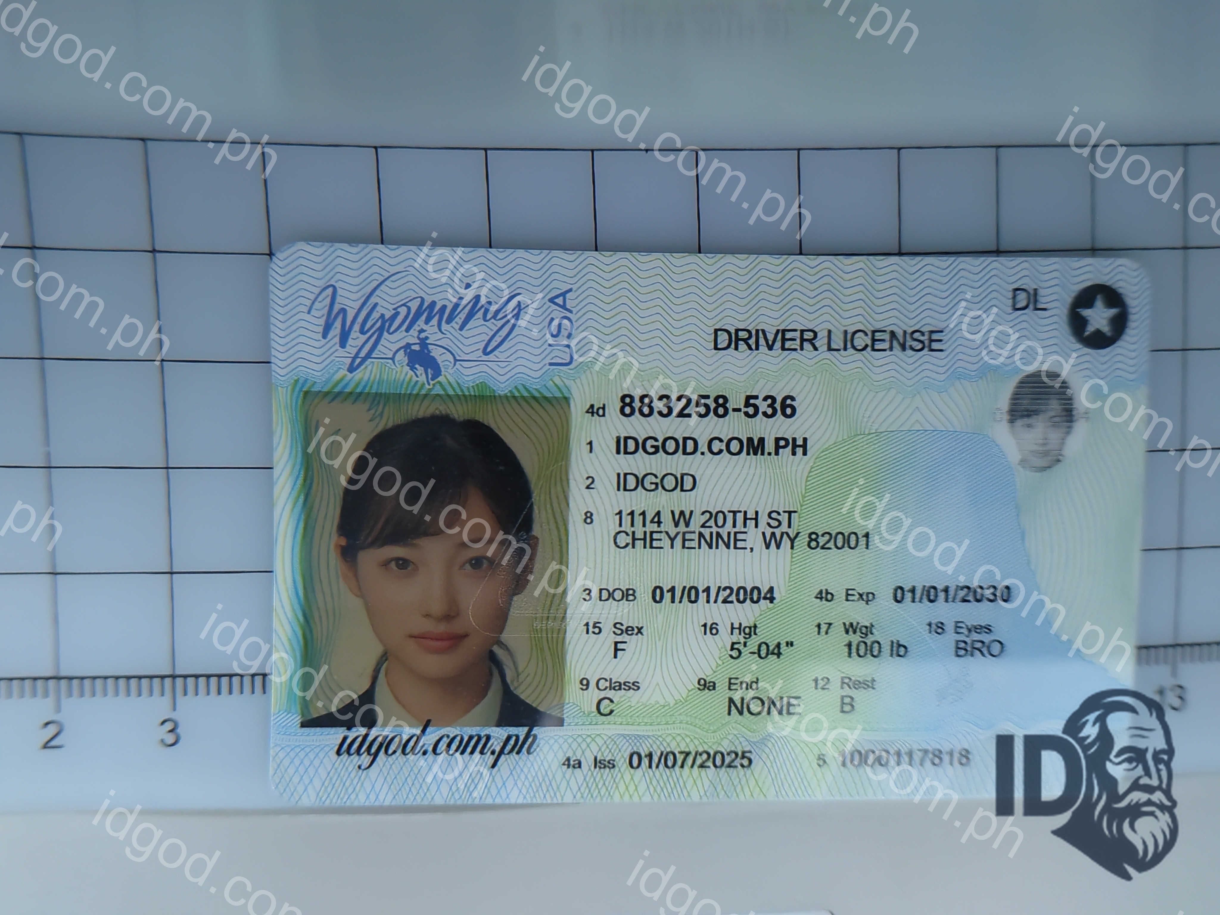 Wyoming Fake ID