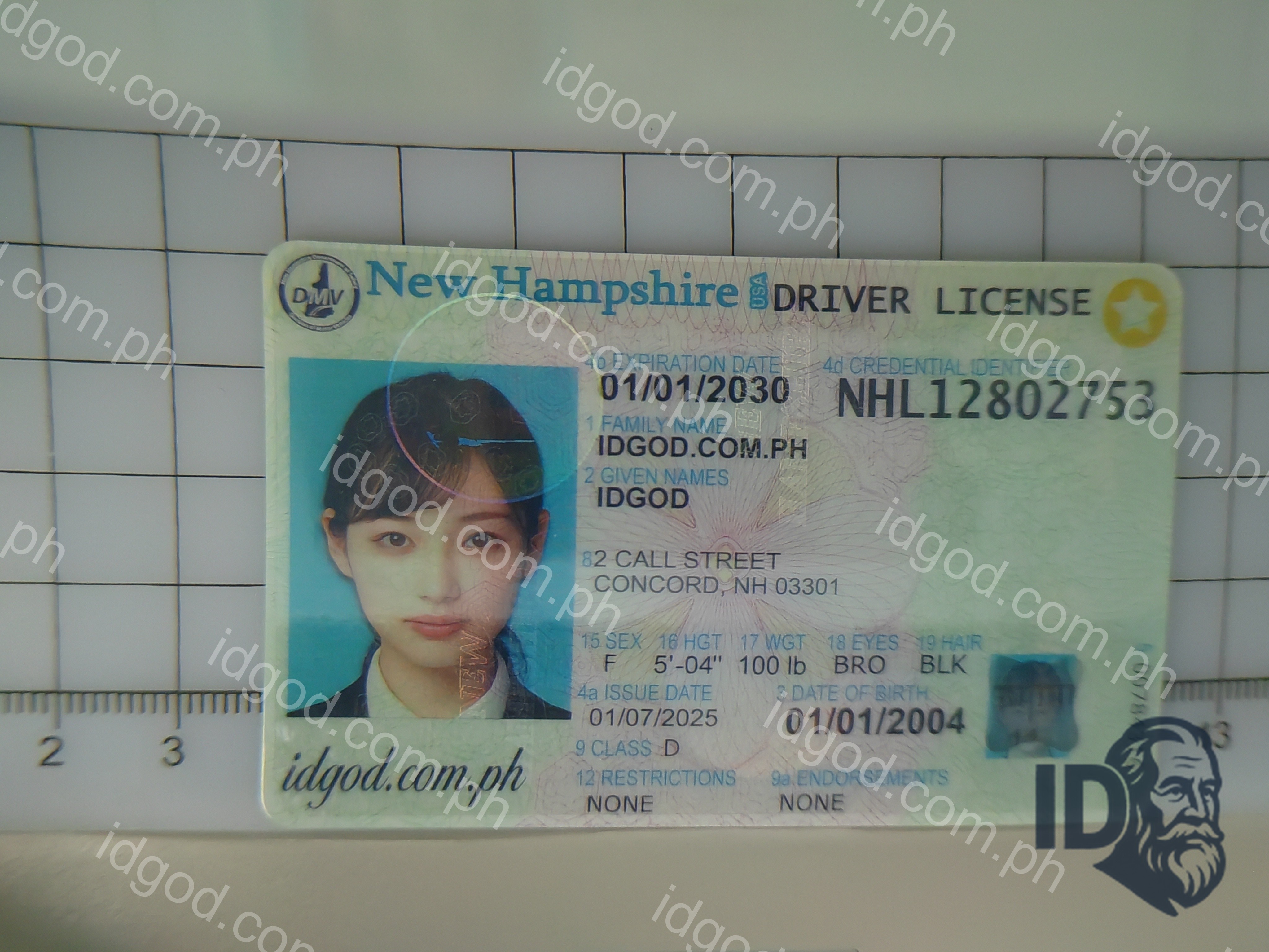 New Hampshire Fake ID